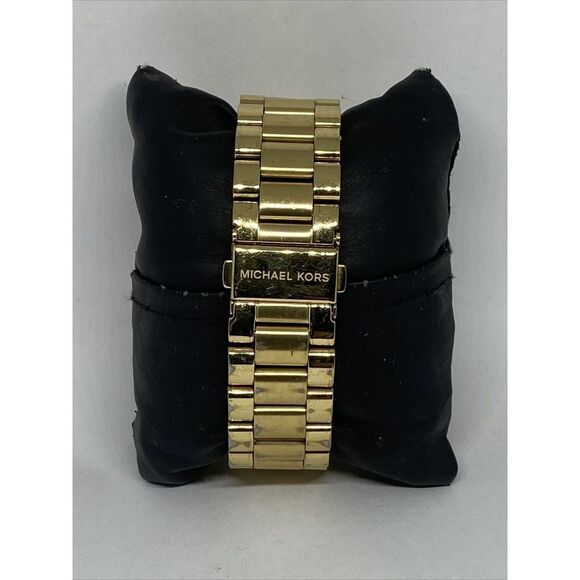 Michael Kors Bradshaw MK5605 Women Gold Stainless Steel Analog Dial Watch UC638 - Picture 6 of 12